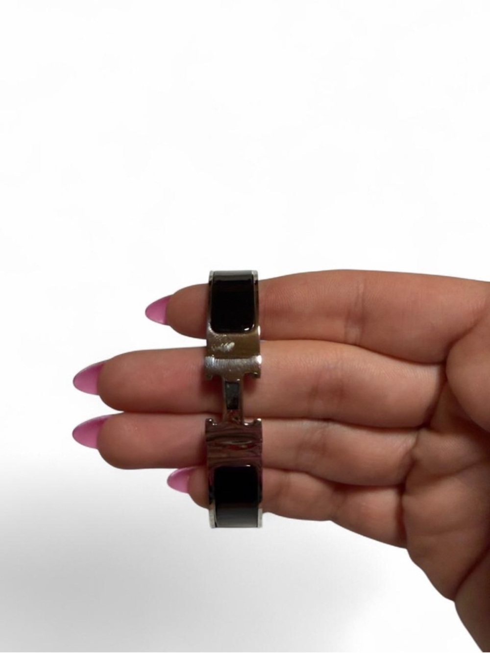 Classic Black and Silver Bracelet